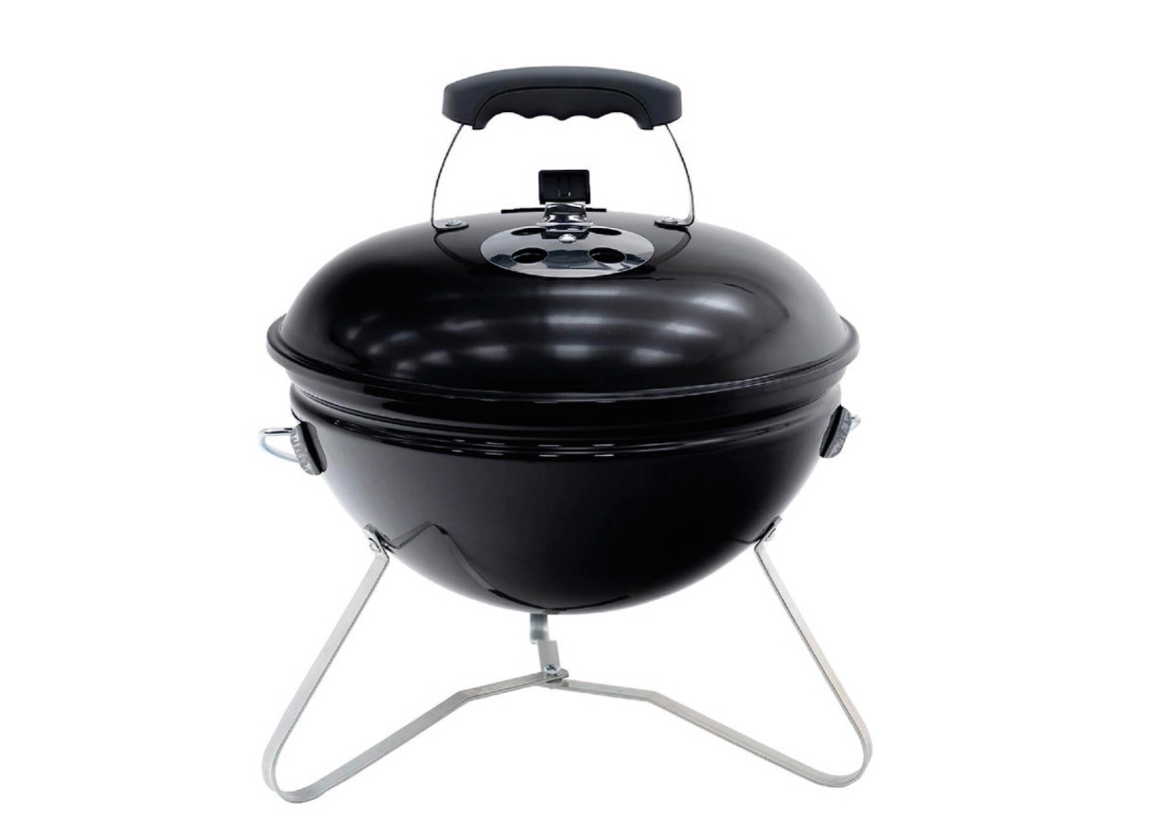 Barbeque Esterno A Carbonella Griglia Estate Campeggio In Acciaio Mod Indiana