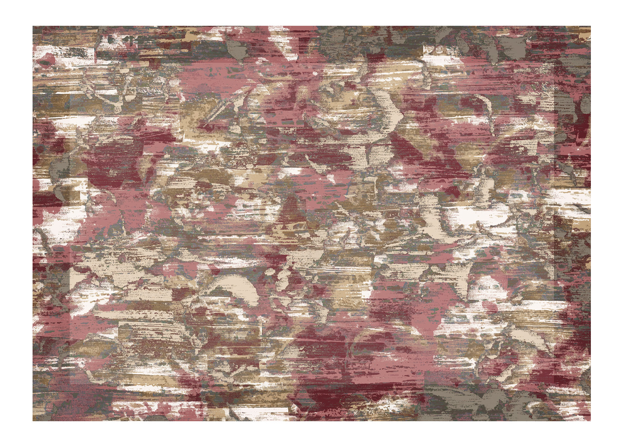 Tappeto Arredo Antiscivolo Camera Salotto Linea D'artista Braque By Suardi - 74x140 - Braque