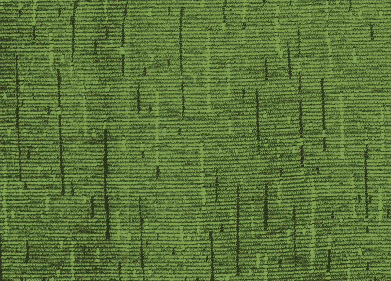 Image of Copritavolo Salotto/Cuina Cinigliato Lavorazione Jacquard Modello Rain - 180x180 - Verde