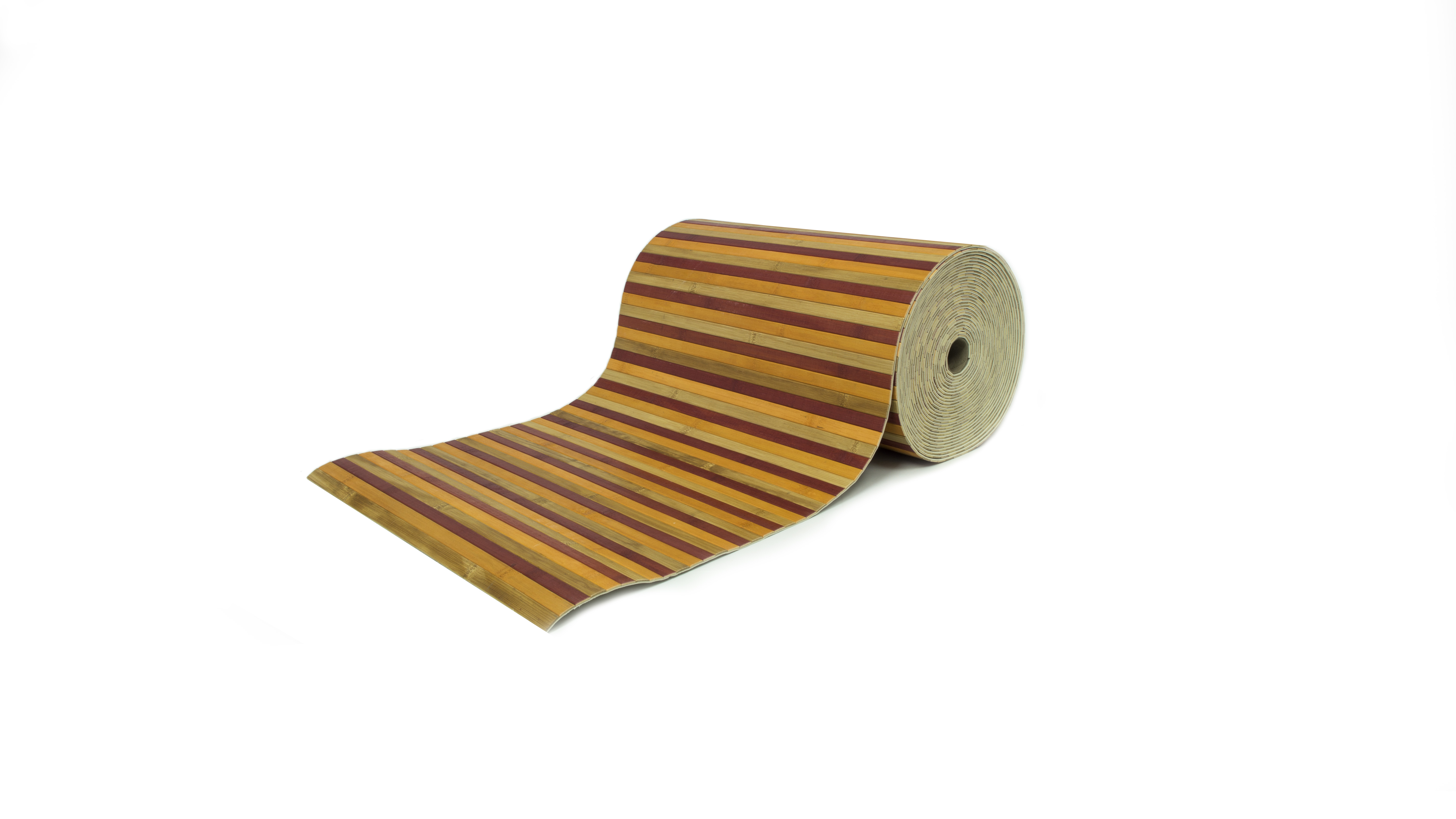 Tappeto Bamboo Passatoia Antiscivolo Degradè Colore Beige - 50x320 - Beige