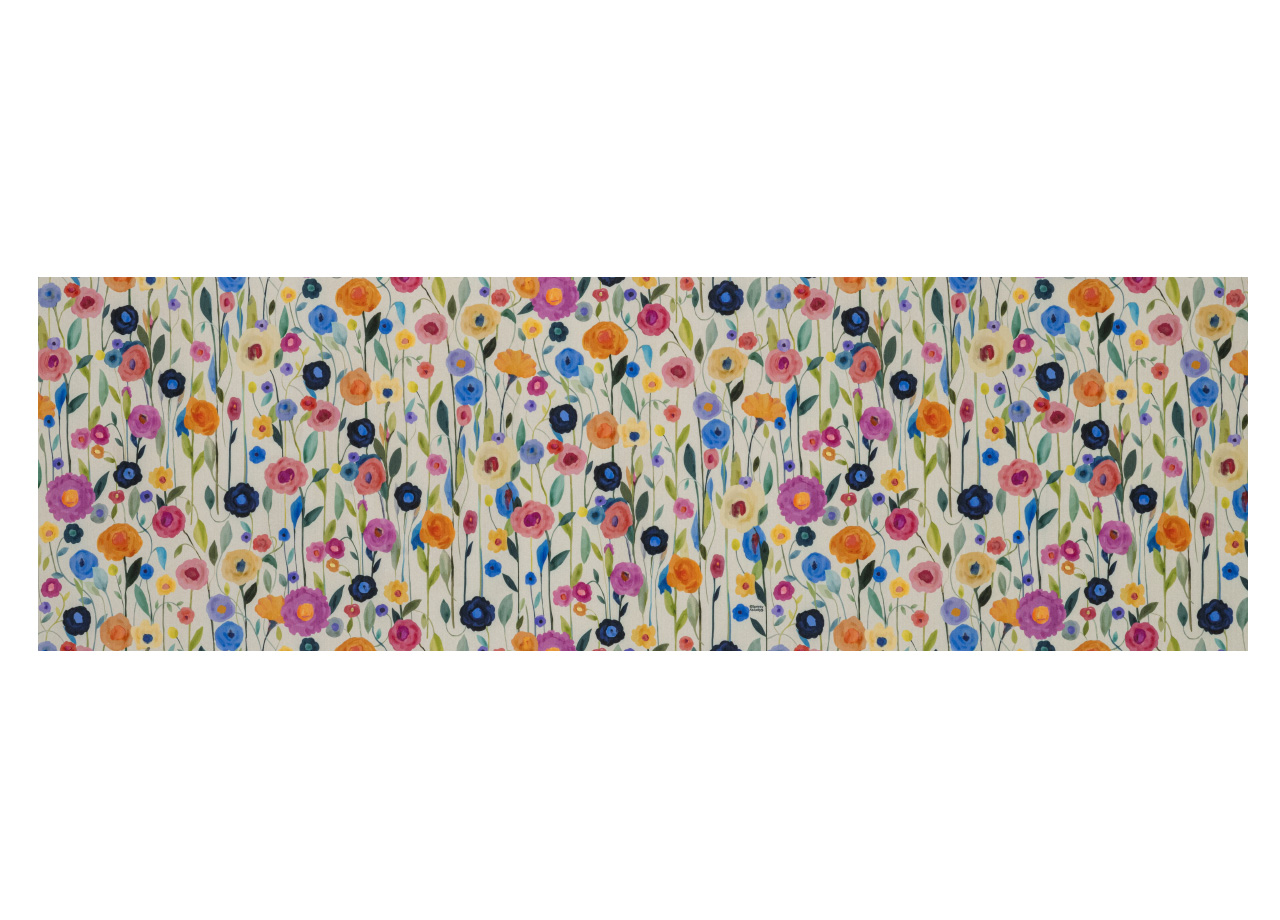 Image of Tappeto Passatoia Cucina Antiscivolo Antimacchia Digitale Sprinty Primavera - 52x500 - Primavera