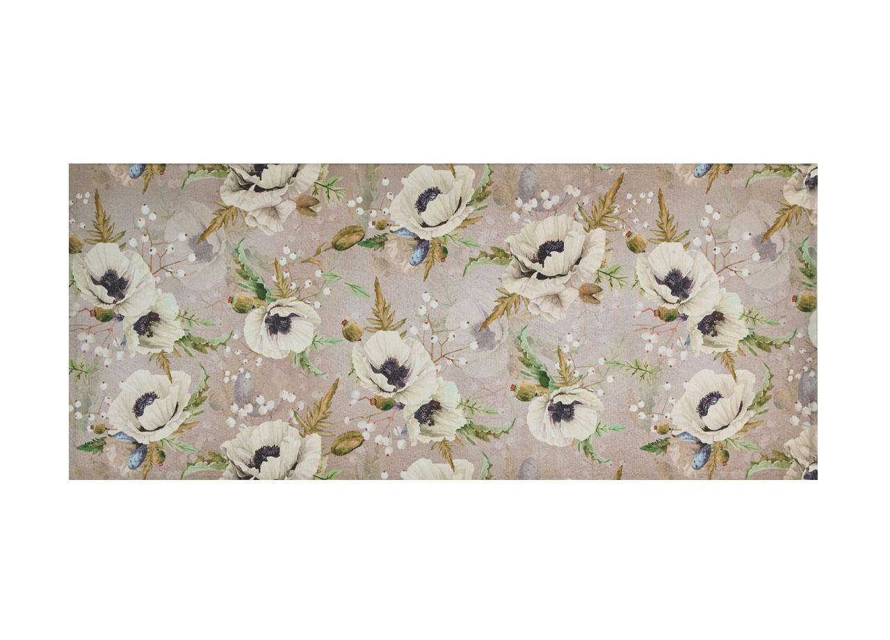 Image of Tappeto Cucina Antiscivolo Stampa Digitale Emozioni Fantasia Anemoni By Suardi - 58x115 - Anemoni