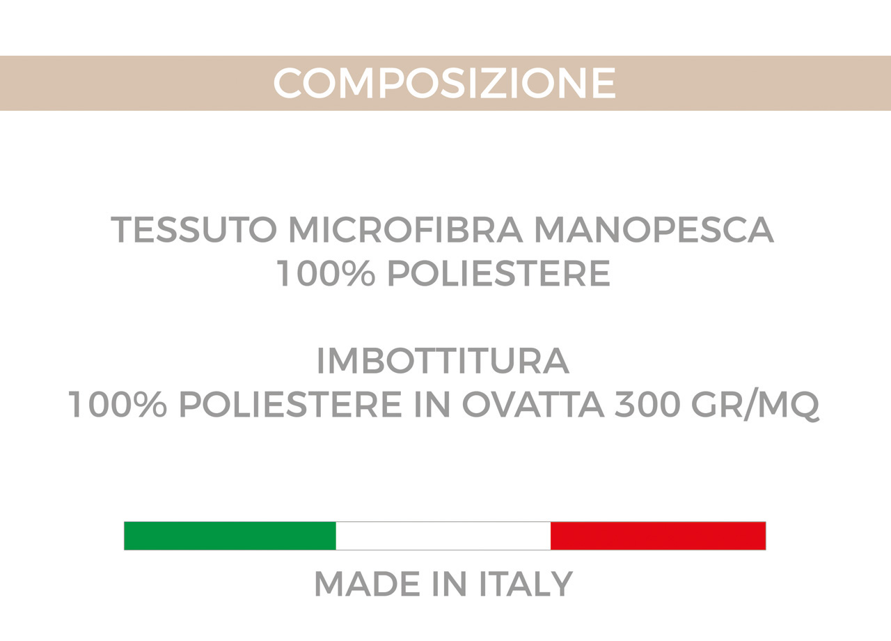 Trapunta Piumone Letto Invernale Imbottita 300gr Microfibra Diadema Borbon  - Biancheriaweb